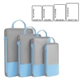 thumbnail image 2 of YIMWNYI 4-Piece Travel Compression Packing Cubes Set, Space-Saving Organizers for Luggage, Lightweight Mesh Storage Bags for Efficient Packing, Reduces Wrinkles and Overpacking, 2 of 6