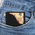 thumbnail image 1 of Raindrops Lightweight Black PU Passport Protector Wallet with Wear Resistant Durable Material, 1 of 6
