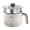 avec Steamer en Acier, variante sur Lipstore Marmite Électrique Mini pour Ramen 1,8 L 2 Réglages de Vitesse, Polyvalente, Marmite Paresseuse pour Ragoûts Soupe Pâtes Maison Dortoir Bureau Gruau Sans Cuiseur Vapeur