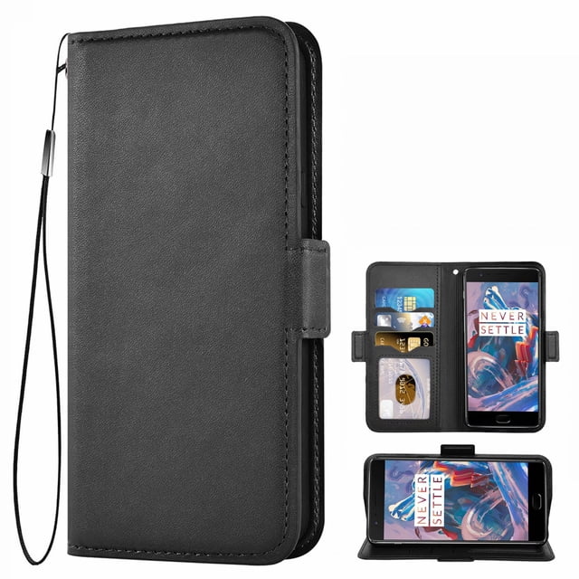 Étui de Téléphone Mobile pour oneplus 3, Étui de Téléphone / Étui oneplus 3t, Étui à Rabat, Noir