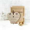 thumbnail image 2 of Dvkptbk Heart-Shaped Label Wooden Commemorative Wooden Sign Pendant Home Decor, 2 of 5