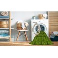 thumbnail image 2 of Ahgly Tapis Rectangulaire Lavable en Machine Vert Transitionnel, 2 Pieds x 5 Pieds, 2 of 7