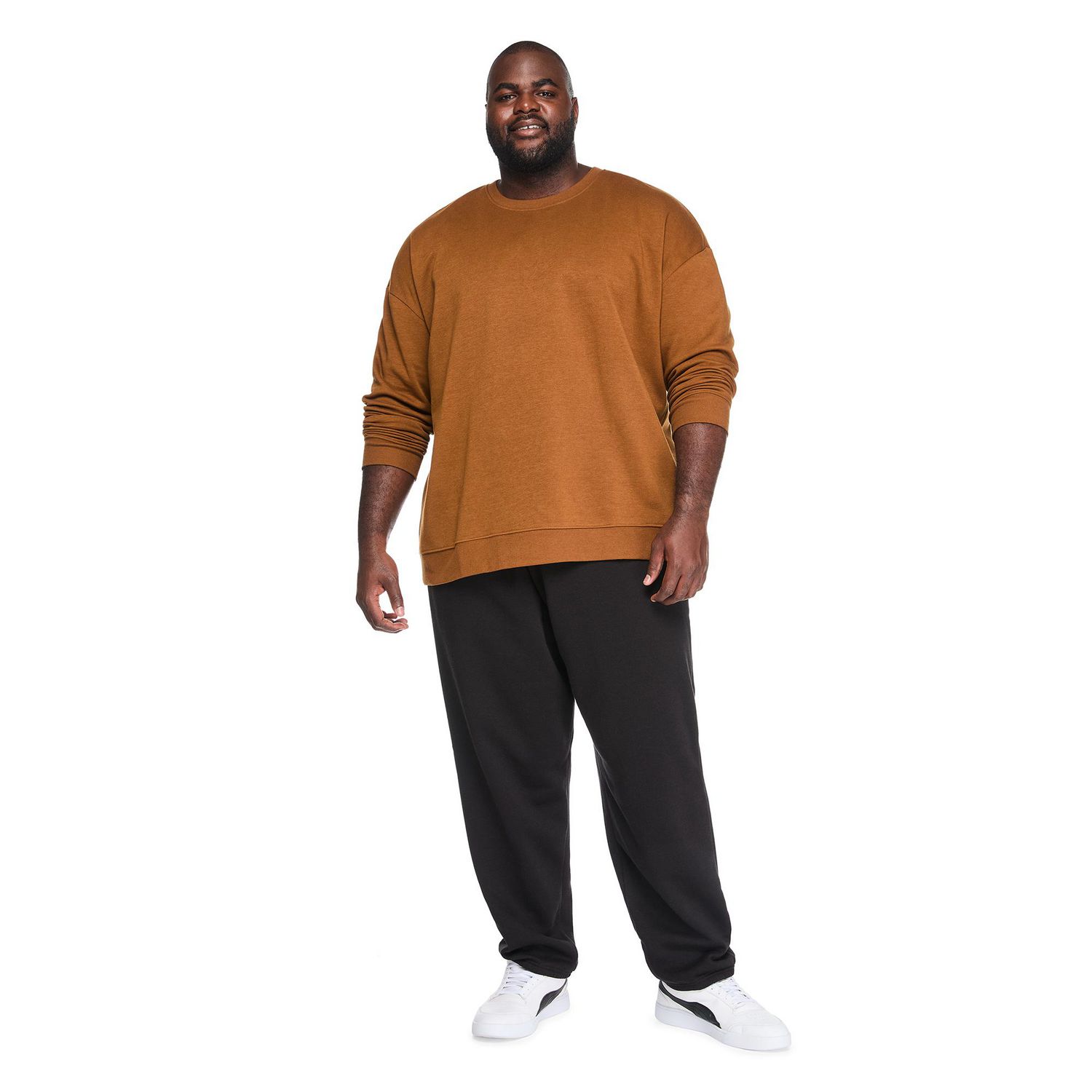 George Big Men's Crew-Neck Sweatshirt