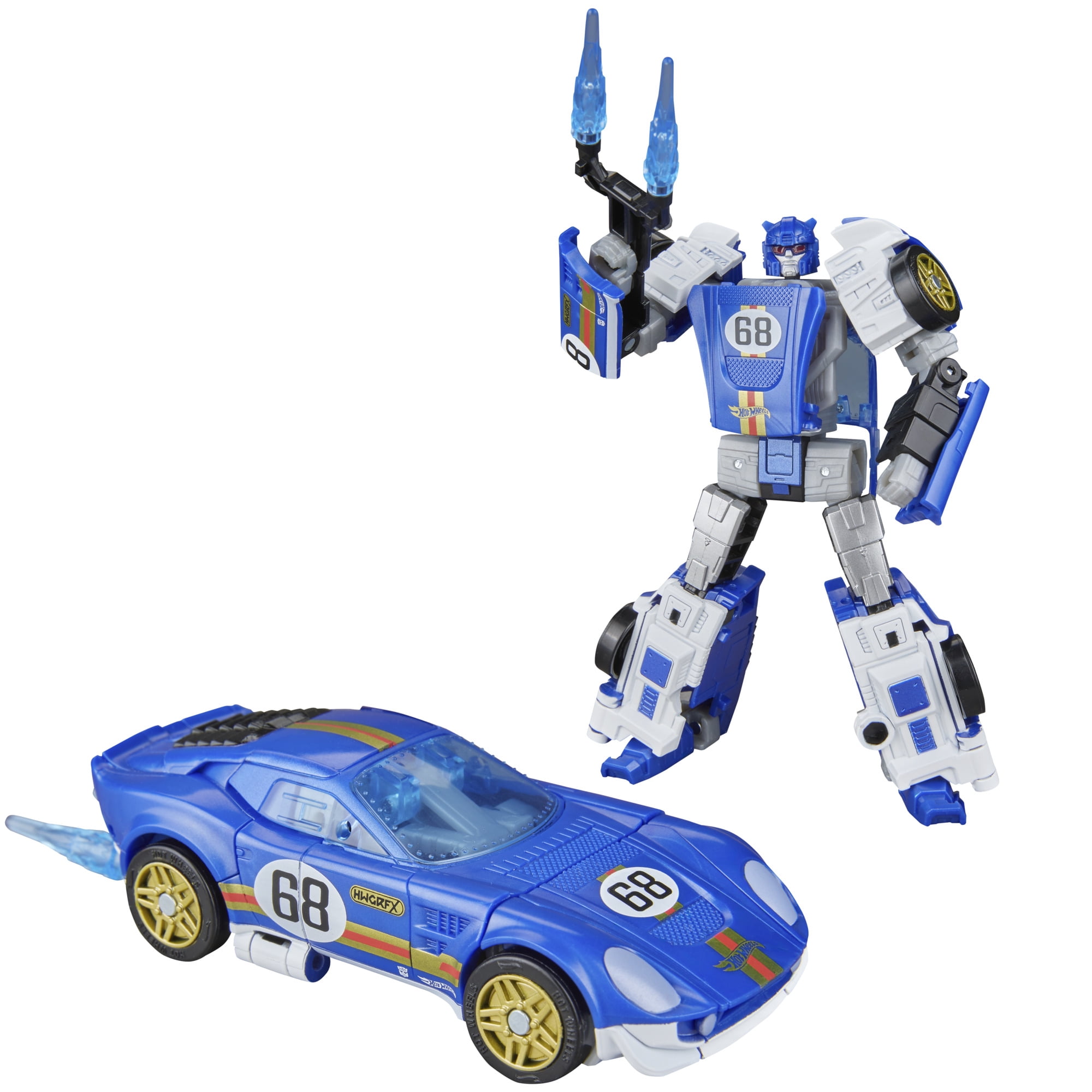 Transformers Toys Hot Wheels® x Transformers 5 Inch El Segundo Coupe Action Figure, 8+