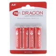 thumbnail image 1 of Dragon Pile Alcaline Super, Lot de 4 en AA, 1 of 2