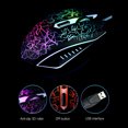 thumbnail image 4 of Mistaha Wired Gaming Mouse Optical Mouse Game-level Engine Colorful Breathing Light 4-gear Adjustable DPI Ergonomic, 4 of 8