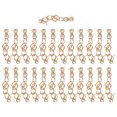 thumbnail image 2 of Peahefy 25Pcs Jewelry Extension Chain 5cm Tail Extender for Necklace Bracelet Earing DIY,Tail Extender,Bracelet Extension Chain, 2 of 7