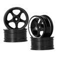 thumbnail image 3 of RC Crawler Parts, RC Car Wheel Rim Hubs Wear-Resistant Durable Lightweight  for MN86 1/12 RC Crawler Red,Blue,Black, 3 of 7