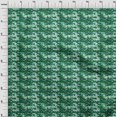 thumbnail image 4 of oneOone Polyester Spandex Green Fabric Abstract Zigzag Fabric For Sewing Printed Craft Fabric By The Yard 56 Inch Wide, 4 of 4