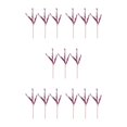 thumbnail image 1 of Baohd 3x Realistic Appearance Artificial Plants Nature S Charm To Space Easy To Clean purple 5Set, 1 of 6