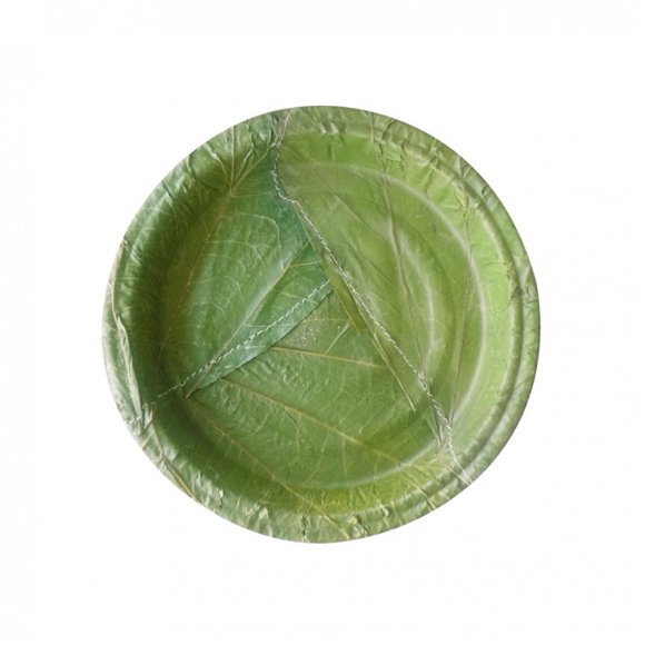 6" Palash-Sal leaf Single use Plates|Natural, biodegradable, backyard compostable, USDA Certified|Parties, Festival, wedding, BBQ Disposable supply|Pack of 50 or 100