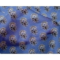 thumbnail image 5 of oneOone Silk Tabby Blue Fabric Block Sewing Material Print Fabric By The Yard 42 Inch Wide, 5 of 5