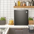 thumbnail image 2 of Kenmore 1.7 Cu.Ft Mini Fridge with Freezer, Compact Refrigerator, Single Door, Energy Star, Reversible Door, Black, 2 of 8