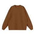 thumbnail image 1 of Birdeem Shirts for Men Mens Solid Color Winter Loose Long Sleeved T-Shirt, 1 of 1
