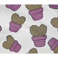 thumbnail image 5 of oneOone Cotton Poplin Fabric Leaves & Floral Block Printed Craft Fabric BTY 42 Inch Wide, 5 of 5