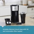 thumbnail image 3 of Refurbished Black & Decker CM618C Single Serve Coffee Maker, Black, 3 of 5