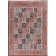 thumbnail image 1 of Emerald Bayer Red & Navy 5' x 7' Area Rug, 1 of 6