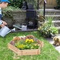 thumbnail image 2 of Outsunny Screwless Raised Garden Bed Hexagon Planter Box for Vegetables, 2 of 10