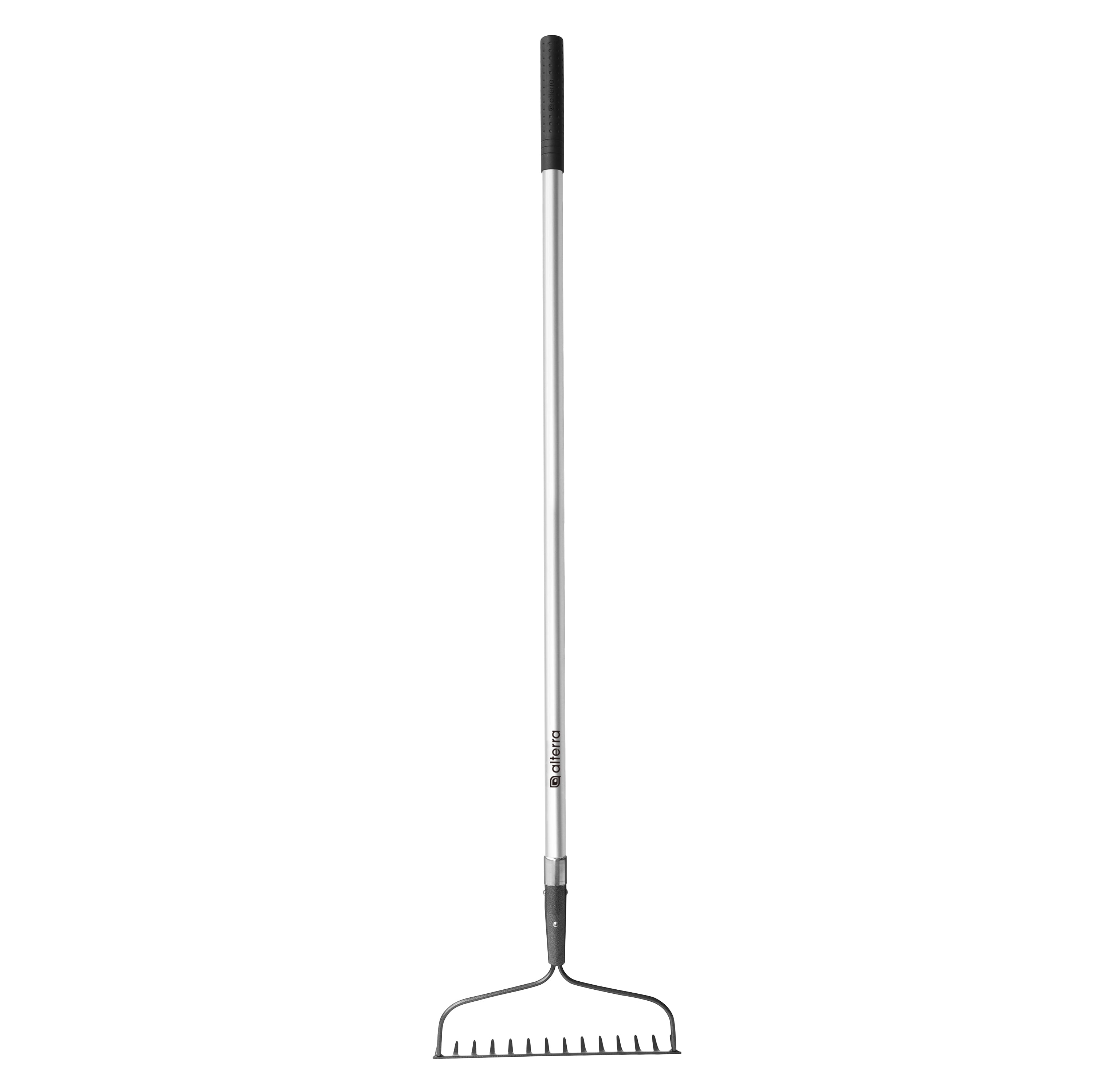 Alterra Fiberglass Long Handle 14-Tine Bow Rake