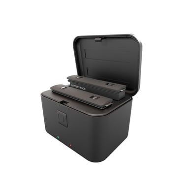 Ensemble de Chargeurs de Batterie Insta360 X5, Batterie Li-Ion Haute Capacité 2850 Mah avec Boîtier de Charge Led à Double Fente, Charge Rapide Usb-C, Stockage sur Carte Sd, Charge Rapide 2 Heures pour Voyage &, 1 Chargeur Insta360 X5