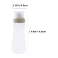 thumbnail image 3 of Chmadoxn Kitchen Gadgets, Kitchen Accessories, Condiment Squeezing Bottles 11 Ounces With Flip Top Hot Condiment Bottles Squeezing For Condiments Oil Icing Liquids Condiment Squeeze Bottles, 3 of 7