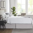 thumbnail image 2 of SGI Bedding 11 Inch Pleated Bed Skirt | Microfiber Bed Skirt | Fade Resistant, Wrinkle Free, Anti-static, Decorative, Extra Storage Space, Clutter-Free | Full, Light Gray, 2 of 5