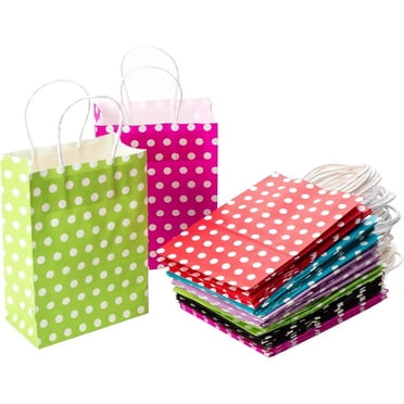 of 30 gift bags, gift bags, gift bags, paper bags, paper bags, paper carrier bags, paper bag bags with handle, cord, handle, 30 pieces