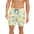 thumbnail image 1 of Club Room Maillot de Bain Homme Mouette 7 (Jaune, TTG), 1 of 2