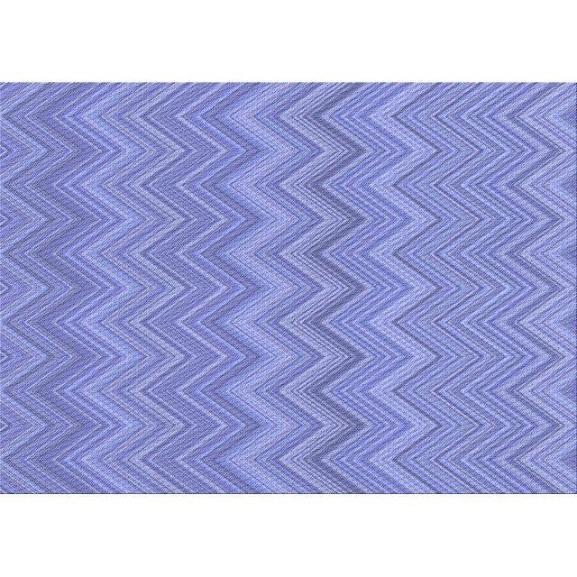 Ahgly Company Machine Washable Indoor Rectangle Transitional Day Sky Blue Area Rugs, 4' x 6'
