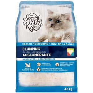 Special Kitty Health Monitoring Clumping Unscented Cat Litter