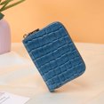thumbnail image 2 of Embossed RFID Blocking Wallet for Women Slim Card Holder Fashionable Organizer with Secure Pocket, 2 of 3