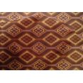 thumbnail image 3 of oneOone Cotton Silk Fabric Aztec Flame Stitch Decor Fabric Printed BTY 42 Inch Wide, 3 of 3
