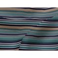 thumbnail image 4 of oneOone Viscose Jersey Fabric Horizontal Stripe Print Fabric BTY 60 Inch Wide, 4 of 5