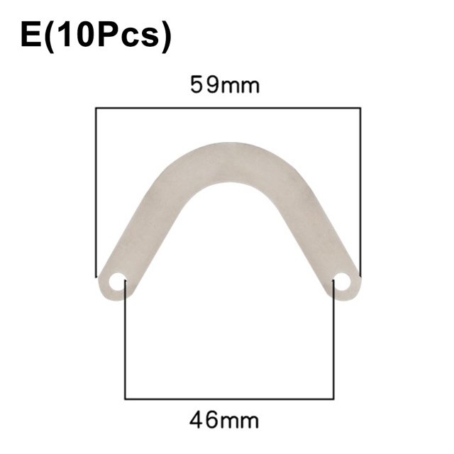 10 Pcs Silencieux Compresseur d'Air Tête de Pompe Valve Plaques Courroie Piston Machine