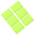 thumbnail image 1 of Uxcell 6 Pcs Pièces Thermocollantes Patchs de Réparation en Tissu pour Vêtements Vert Fluorescent, 1 of 6