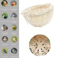 thumbnail image 1 of Accessoires de Cage Tissée pour Oiseaux pour Perroquet, Perruche, Animaux de Compagnie, Naturels, Confortables, 1 of 3
