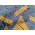 thumbnail image 4 of oneOone Tissu Voile de Coton Bio Rectangle & Triangle Imprimé Géométrique au Mètre 42 Pouces de Large, 4 of 4