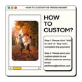 thumbnail image 2 of Custom Photo Fridge Magnets, Personalized Rectangular Acrylic Refrigerator Magnets, Ideal for Gifts and Keepsakes, 3.5inX2.4in, 2 PCS, 2 of 9