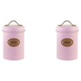 thumbnail image 4 of Wweixi Transparent Tea Jars For Storing And Displaying Favorite Tea Leaves Food Grade Metal Kitchen Storage Jars Jars Kitchen Pink coffee 2Set, 4 of 6