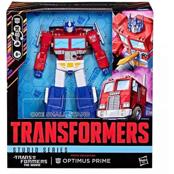 Transformers Série Studio Collection MTMTE Figurine Articulée de 7 Pouces The Movie 86 Classe Leader Exclusif - Endommagé par le Combat Optimus Prime