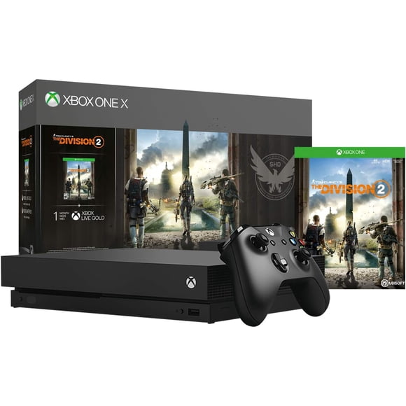 Refurbished (Good)Xbox One X 1TB Console - Tom Clancy's The Division 2