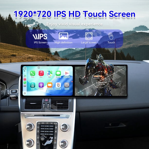 ZWNAV Dual 10.1 inch Screen Car Radio for Volvo XC60 2014-2017