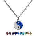 thumbnail image 1 of Collier Pendentif Charme Change d'Humeur, Motif Taichi, 1 of 8