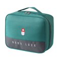 thumbnail image 2 of MesaSe Kit Médical d'Urgence Domestique Rose/vert/gris 1 Pce Grande Capacité Portable Multifonctionnel, 2 of 7