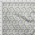 thumbnail image 3 of oneOone Georgette Viscose Fabric Triangle Ikat Print Sewing Fabric BTY 42 Inch Wide, 3 of 4