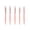 D, variant on TopLLC Eyeshadow 5 Makeup Brush Sets Portable Barrel Travel Set Full Set Of Makeup Eye Shadow Brush Eyebrow Brush High Gloss Brush Fiber Hair Makeup brush