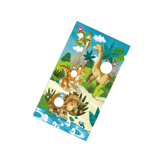 Shengyu Ensemble de Jeu de Poire Réutilisable Bannière Interaction entre Amis Lancer Jeu Style de Jeu de Cour C