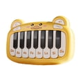 thumbnail image 1 of SIYTUAU Portable 15 Keys Electronic Keyboard Piano Mini Music Toy With Stand Educational Musical Instrument Yellow Plastic Kids Piano For Beginners Yellow, 1 of 6
