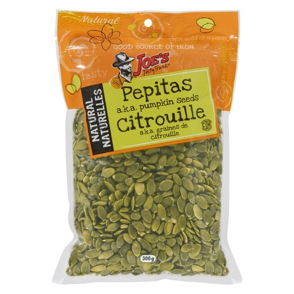 Joe's Tasty Travels Natural Pepitas (Pumpkin Seeds) - 300g
