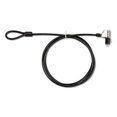 thumbnail image 1 of IVR 6 ft. Steel 4-Digit Cable Combination Laptop Lock, Black, 1 of 1